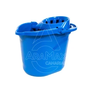 CUBO 15L. UNO CON ESCURRIDOR COLOR TOTAL CUBO Y ESCURRIDOR CON ASA PLÁSTICA