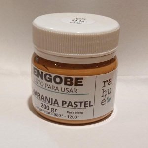 Engobe Naranja Pastel Rahué- 200g y 100g