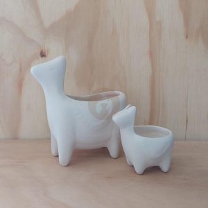Maceta Llama  – Molde simple – 3 taceles