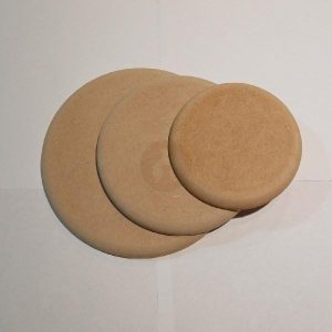 Platos Contramolde de Fibrofácil (tres medidas)