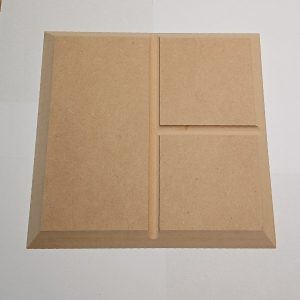 Plato Picada Contramolde de Fibrofácil ( varios diseños )